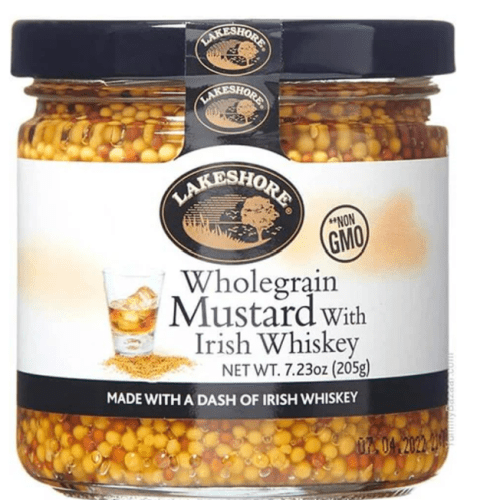 Lakeshore - Wholegrain Mustard w/ Irish Whiskey, 205g